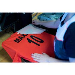 voetbalshirt bedrukken decathlon